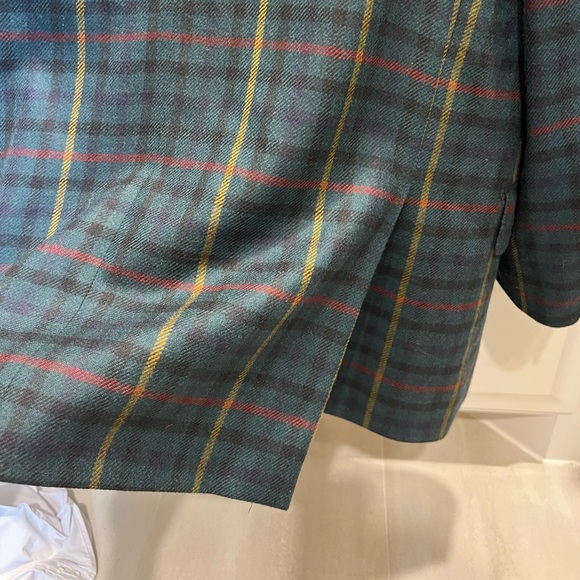 Men’s plaid tartan sport coat - Picture 6 of 7